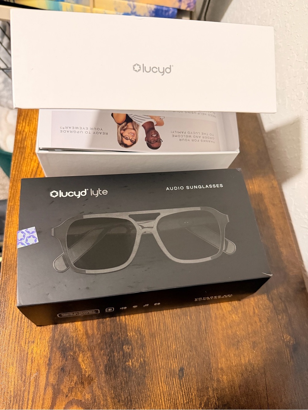 Lucyd Lyte Black Audio, Bluetooth Sunglasses - Men Accessories